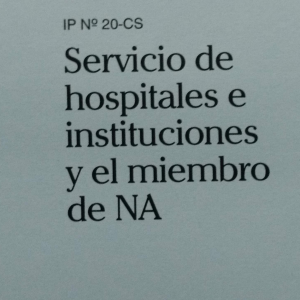 Servicio de hospitales e instituciones y el miembro de NA