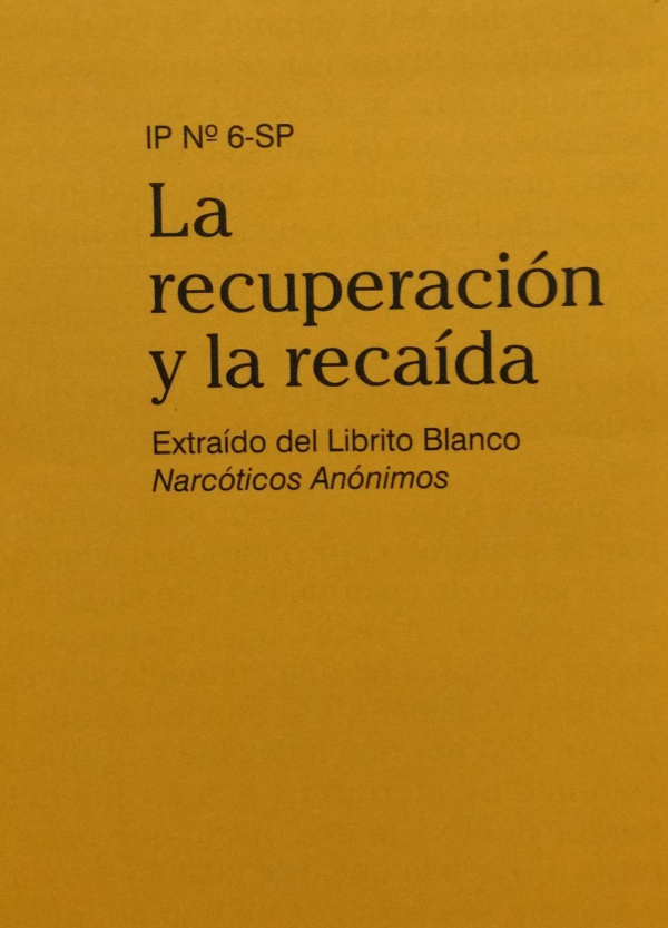 Folleto La recuperación y la recaida