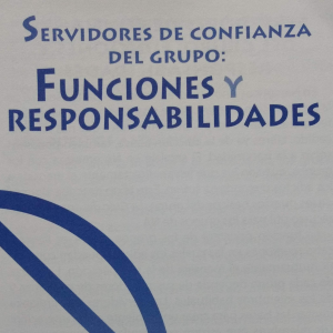 Folleto Servidores de confianza del grupo: Funciones y responsabilidades