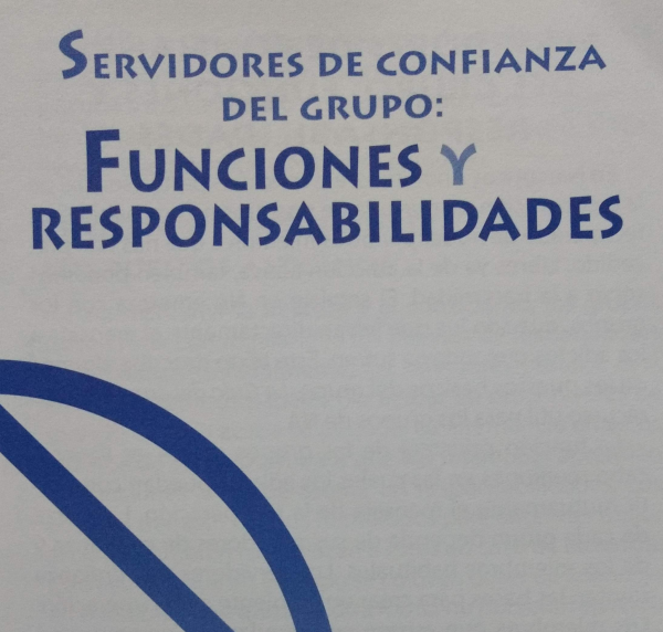 Folleto Servidores de confianza del grupo: Funciones y responsabilidades
