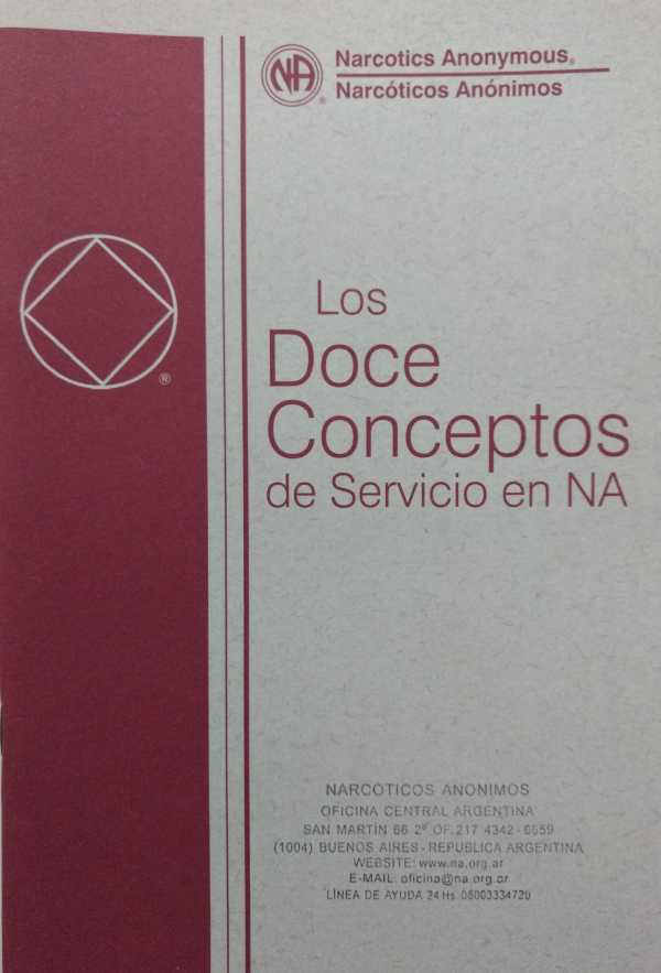 Los doce conceptos de servicio en NA